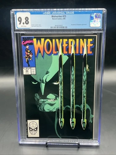 Wolverine #23 (Marvel Comics April 1990) CGC Graded 9.8 White Pages