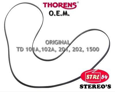Keilriemen Plattenspieler THORENS Original Für TD101A TD102 TD201 TD202 TD1500