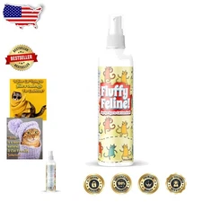 Cat Dry Skin Relief Spray 5oz - Unscented, Vitamins, Healthy Fats, Groomer's