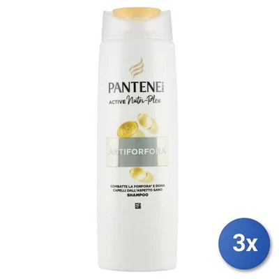 3X Shampooing Pantene 250 Ml. Anti Pellicules - Photo 1/3