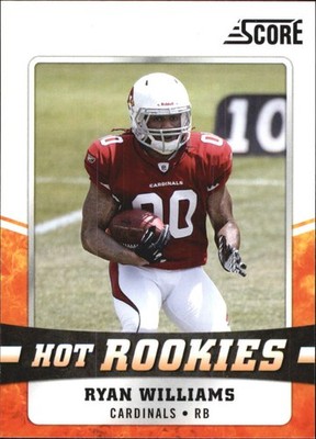 2011 Score Hot Rookies #24 Ryan Williams Card