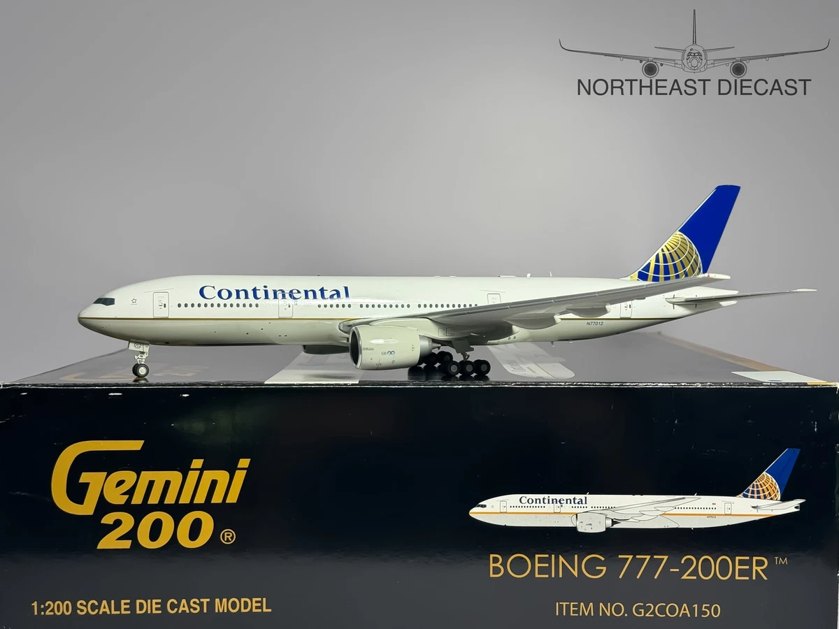 1:200 Scale Diecast Aircraft & Spacecraft Boeing 777 Aircraft