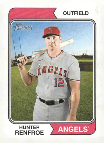 2023 Topps Heritage #269 Hunter Renfroe | Baseball Card