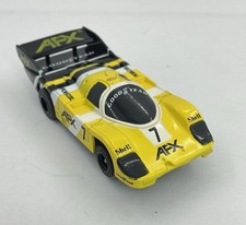 AFX SLOT CAR 7 YELLOW / BLACK - PORCHE 956 WORKING T322 