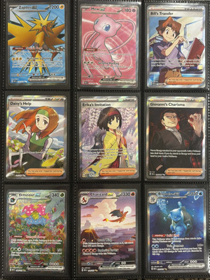 Pokemon 151 English 100% Complete Master Set w/ Promos & 151
