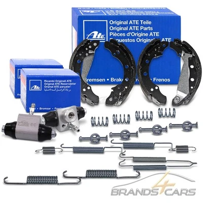 ATE BREMSBACKEN +ZUBEHÖR+BREMSZYLINDER SATZ HINTEN FÜR SEAT IBIZA MII VW POLO UP - Bild 1 von 4