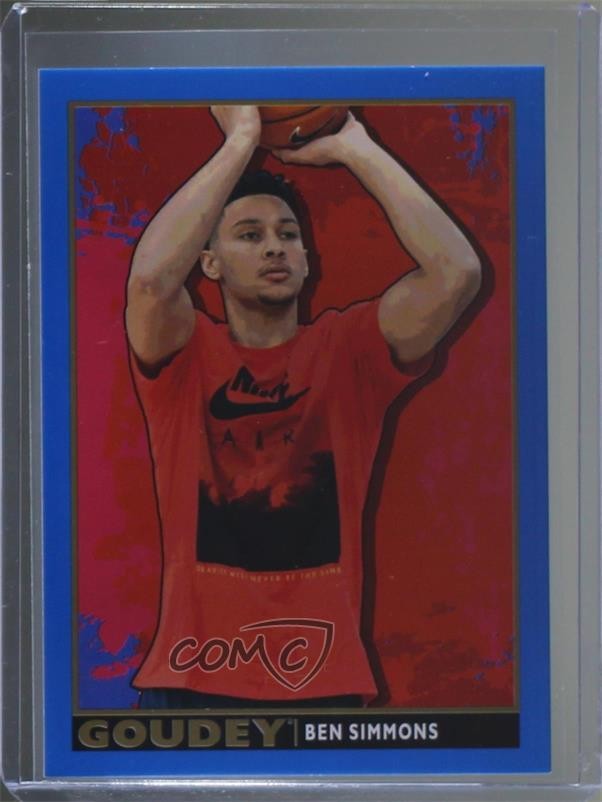 2017 Upper Deck Goodwin Champions Goudey Royal Blue Ben Simmons #G1 1md