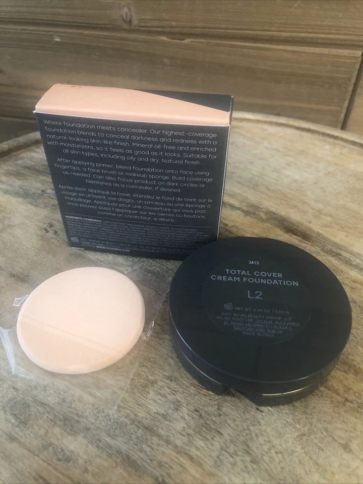 Cover FX Total Cover Cream Foundation 8.5G Shade L2 - Image 4 of 4