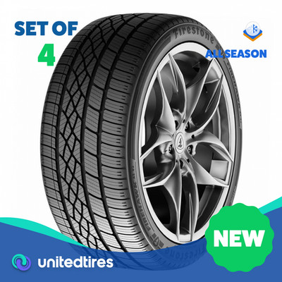 Set of (4) New P 225/50R18 Firestone FireHawk A/S V2 95W
