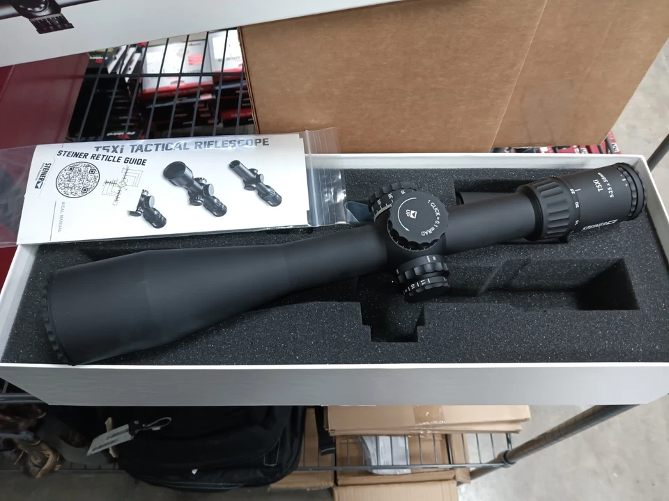 Steiner T5Xi 5-25×56 Riflescope Illuminated SCR Reticle Matte Black 5122 - Image 3 of 4