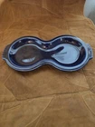 Fiestaware Cobalt Blue Sugar Creamer Tray/ Holder Homer Laughlin