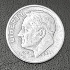 1946 P 10c SILVER  ROOSEVELT DIME.  (R026)