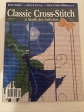 Classic Cross Stitch A Needle Arts Collection April/May 1991 Morning Glory Birds