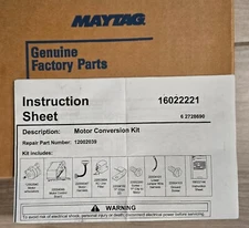 Maytag Neptune Washer Motor Control Board MCU 22004046 - OEM (new, open box)