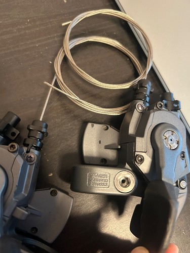 Combo de palancas de cambio Shimano XTR ST-M951 izquierda y derecha frenos en V 3x8s - Imagen 12 de 12