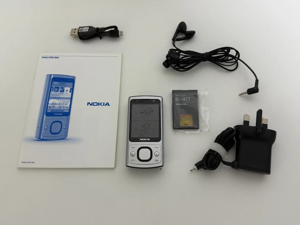 BRAND NEW NOKIA 6700 SLIDE UNLOCKED - BLUETOOTH - 3G - 5MP CAM - FM RADIO - Image 4 of 4