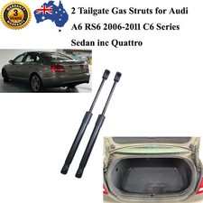 2 Sedan Rear Tailgate Boot Gas Struts For Audi A6 S6 RS6 C6 2005-2011 Quattro