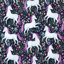 100% Cotton Fabric, Northcott - Unicorn Dreams