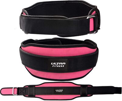 Damen Gewichthebergürtel Neopren Gym Fitness Workout Unterstützung Bandage