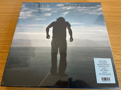 ELTON JOHN The Diving Board DELUXE BOX SET vinyl lp 159/5000 dua lipa NEW&SEALED