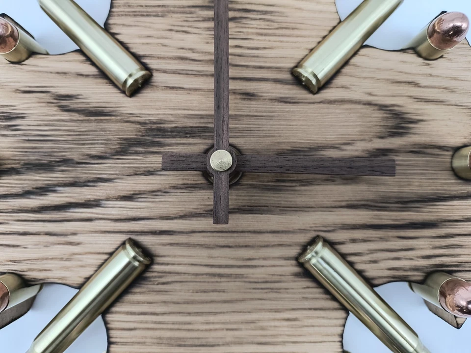 Wanduhr mit Patronen Hülsen DARK Destiny Fmj von Bound by ammo - Bild 4 von 4