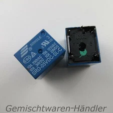 Relay 5V DC to 250V AC or 30V DC Relay Module Relay Board SRD-05VDC-SL-C