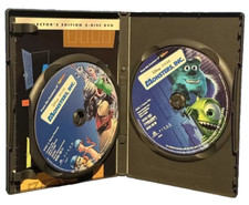 Monsters, Inc. 2002 Collector's Edition 2-Disc DVD Set Tested Free US Ship