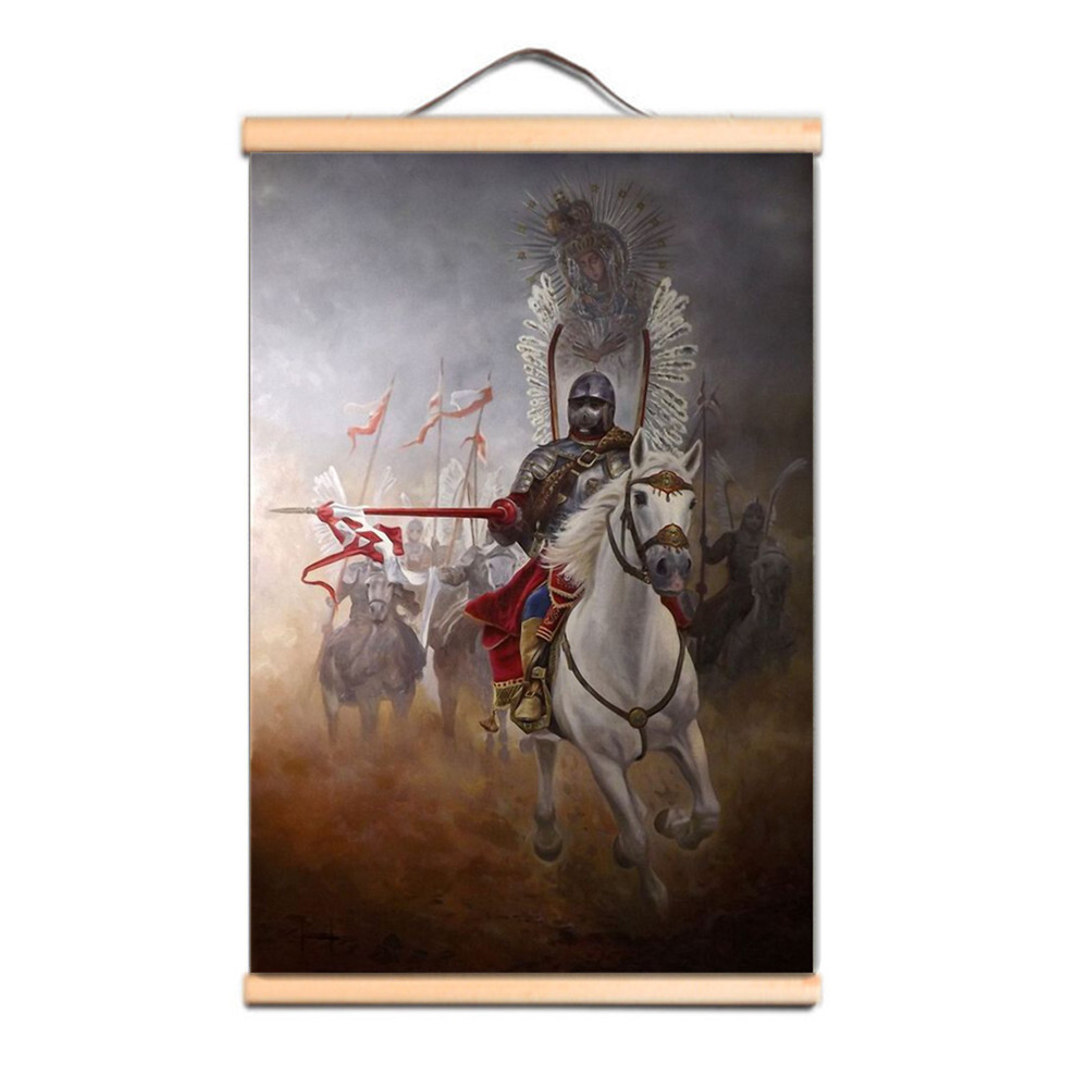 Crusader Armor Warrior Poster Flag Wall Hanging Banner Knights Templar Artwork 5