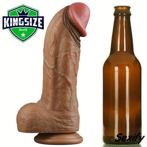 XXXL BIG Dildo Dong Realistic Fat Massive Thick Extra Large HUGE Adult Sex Toy - Picture 19 of 24