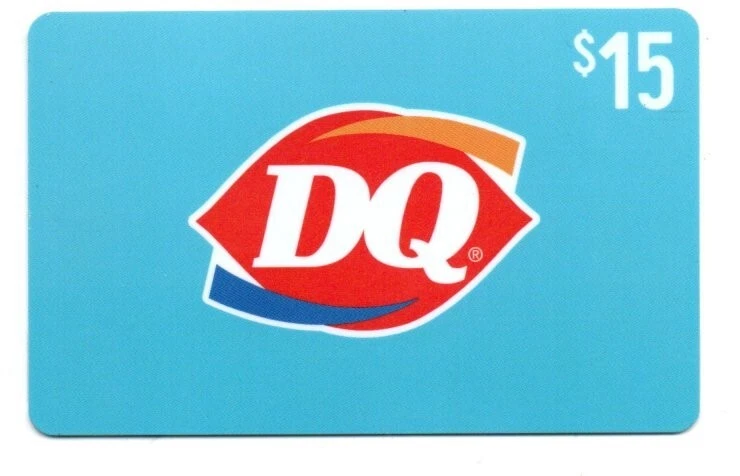 Dairy Queen DQ Blue Gift Card No Value Collectible eBay