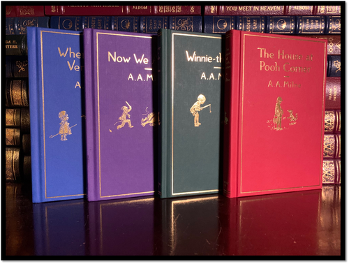 Winnie the Pooh Milne Deluxe 4 Volume Gift Set New Deluxe Illustrated Hardcovers - Bild 1 von 5