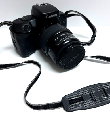 Canon EOS 750 Camera with Sigma Zoom AF-9 Autofocus Lens 35-135 mm 1:3.5-4.5,Bag