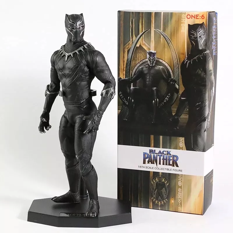 Crazy Toys Marvel Black Panther 1/6th Scale Collectible Action Figure New In Box