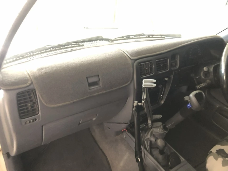 Fits Toyota Hilux Without Airbag 1997 1998 1999 2000 - 2005 Charcoal Dashmat - image 3 of 3