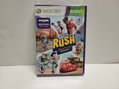 Kinect Rush: A Disney Pixar Adventure (Microsoft Xbox 360) BRAND NEW SEALED