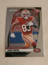 2024 Panini Prizm #335 Jacob Cowing RC Rookie 49ers