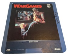 Wargames CBS Fox RCA CED SelectaVision VideoDisc Laserdisc Untested Vintage