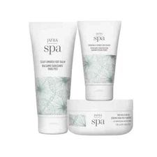 Jafra Spa Foot Care Trio ~ Foot Balm, Polish & Dry Heel Relief Bundle MSRP $64
