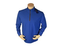 Polo Golf Ralph Lauren Men's Quarter Zip Pullover Shirt Blue Size Medium NWT$125
