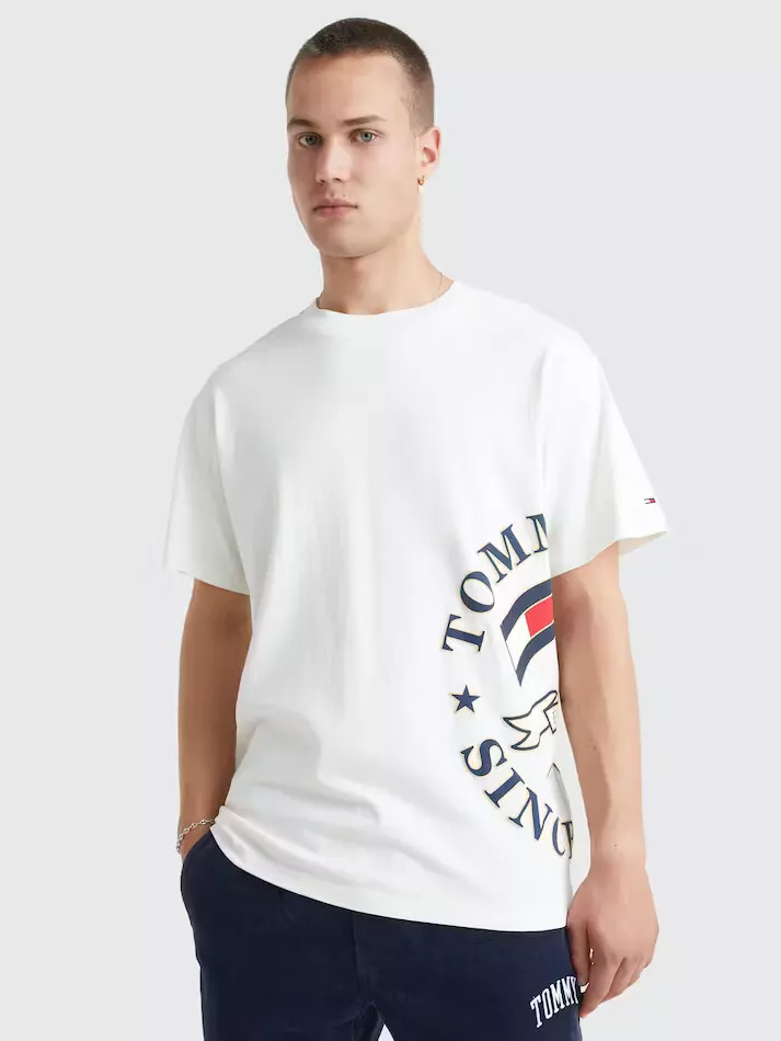 Tommy jeans flag t clearance shirt