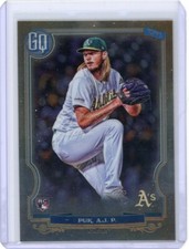 2020 A.J. Puk Topps Gypsy Queen #113 Chrome Box Topper Rookie Oakland Athletics