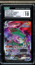 CGC 10 ⭐️ Pokemon Rayquaza 252 CSR VMAX Climax Full Art Japanese Graded Card