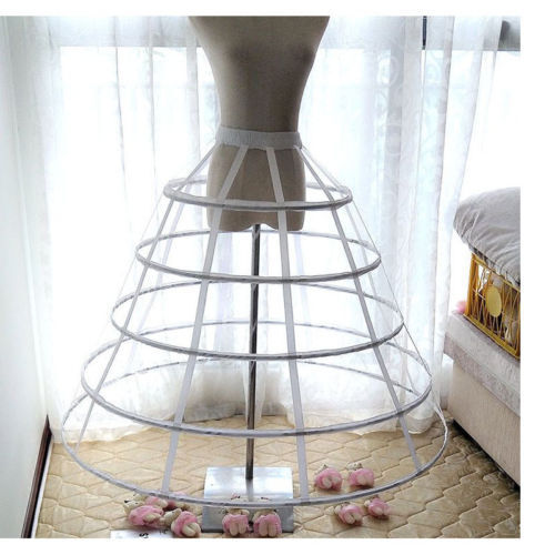 Sottoveste Lolita Hoop gabbia cosplay gonna trambusto borsa sottogonna crinolina - Foto 1 di 12