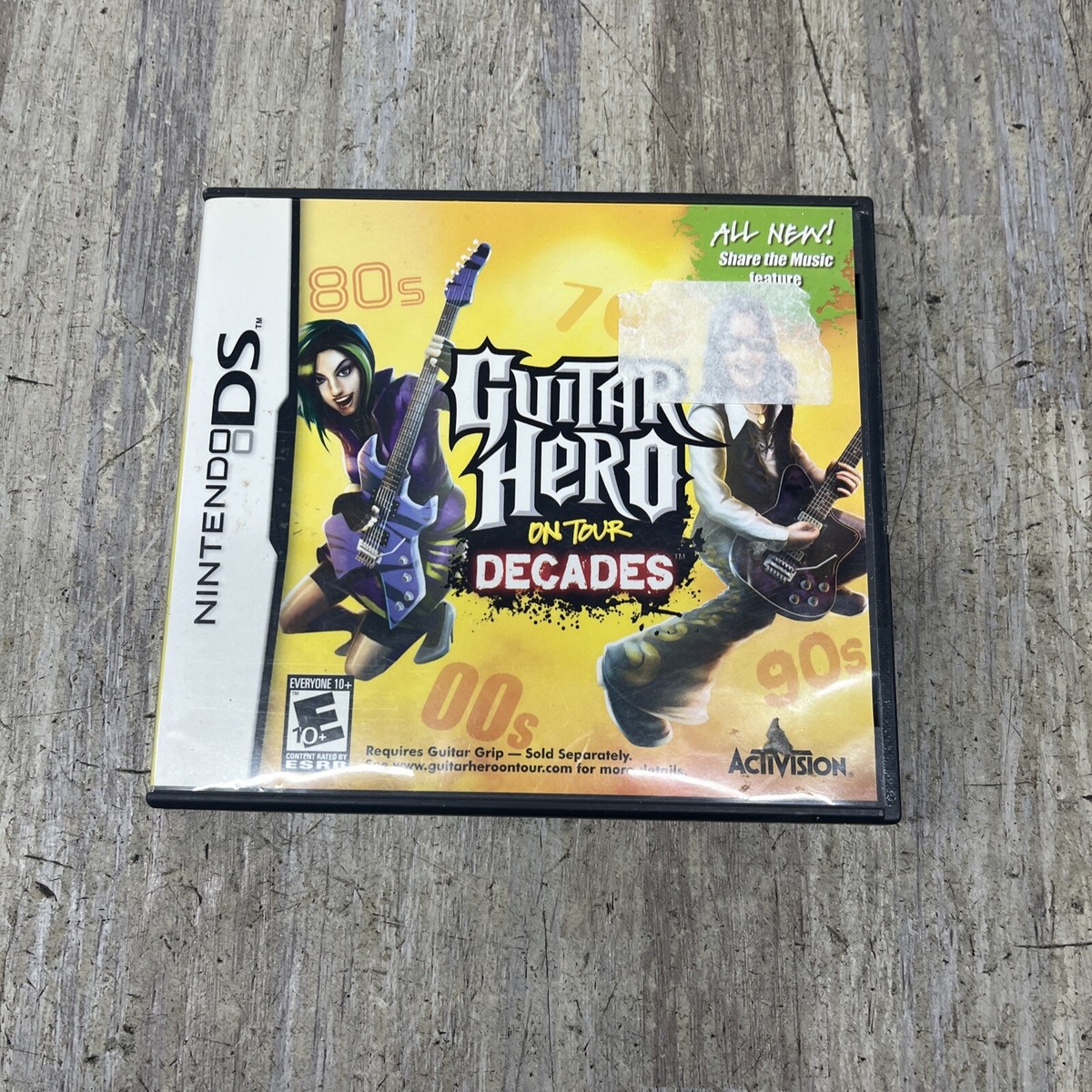 Complete! Guitar Hero On Tour: Decades - Nintendo DS CIB - ZX | eBay