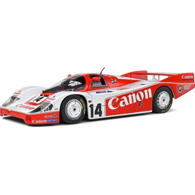 1/18 Porsche 956 #14 ''24 Hours Of Le Mans'' 1983 Diecast Model By Solido S1805506