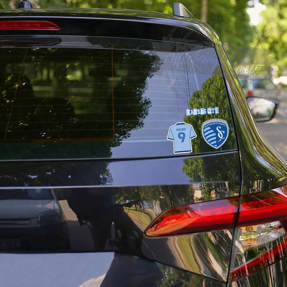 Sporting Kansas City MLS Soccer Printed Vinyl Decal Sticker High Quality Kit New - Image 4 of 4