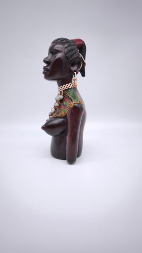 78839 Statua etnica mezzobusto donna - Foto 4 di 12