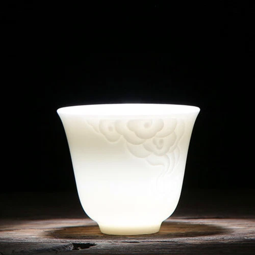 Dehua Weiß China Porzellan Teetasse Meister Tassen Tee Kreativ Kung Fu Teetassen - Bild 7 von 18