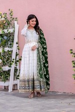 NEW BOLLYWOOD DESIGNER WEDDING KAMEEZ PARTY WEAR SALWAR PAKISTANI DRESS INDIAN
