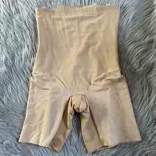 HoneyLove SuperPower Short All Over Sculpt Womens Size Large Sand Shapewear